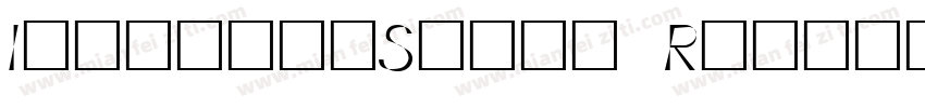 IllusionSerif Regularttf字体转换